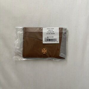 Tory Burch Moose Brown Card Holder